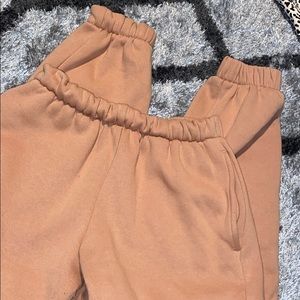 High waisted joggers